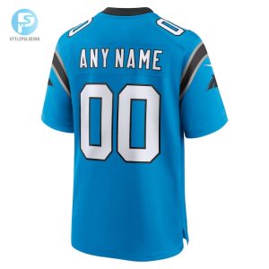 Mens Carolina Panthers Nike Blue Alternate Custom Game Jersey stylepulseusa 1 2