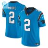 Mens Carolina Panthers D.J. Moore Nike Blue Vapor F.U.S.E. Limited Jersey stylepulseusa 1