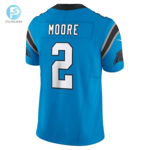 Mens Carolina Panthers D.J. Moore Nike Blue Vapor F.U.S.E. Limited Jersey stylepulseusa 1 2