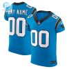 Mens Carolina Panthers Nike Blue Vapor F.U.S.E. Elite Custom Jersey stylepulseusa 1