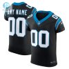 Mens Carolina Panthers Nike Black Vapor F.U.S.E. Elite Custom Jersey stylepulseusa 1