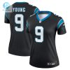 Womens Carolina Panthers Bryce Young Nike Black Legend Jersey stylepulseusa 1