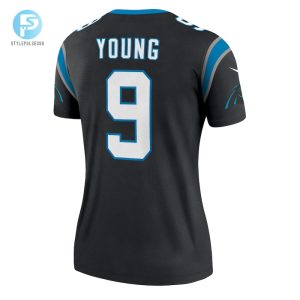 Womens Carolina Panthers Bryce Young Nike Black Legend Jersey stylepulseusa 1 2