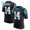 Mens Carolina Panthers Sam Darnold Nike Black Vapor Limited Jersey stylepulseusa 1