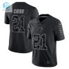 Mens Carolina Panthers Jeremy Chinn Nike Black Rflctv Limited Jersey stylepulseusa 1