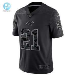 Mens Carolina Panthers Jeremy Chinn Nike Black Rflctv Limited Jersey stylepulseusa 1 2