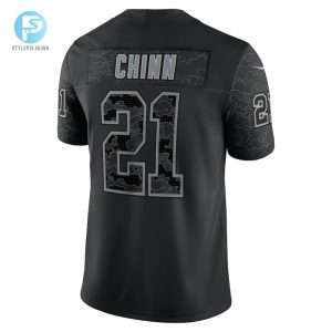 Mens Carolina Panthers Jeremy Chinn Nike Black Rflctv Limited Jersey stylepulseusa 1 4