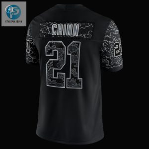 Mens Carolina Panthers Jeremy Chinn Nike Black Rflctv Limited Jersey stylepulseusa 1 5