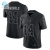 Mens Carolina Panthers Sam Darnold Nike Black Rflctv Limited Jersey stylepulseusa 1