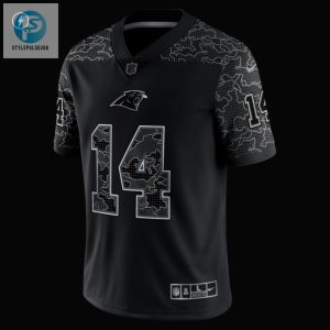 Mens Carolina Panthers Sam Darnold Nike Black Rflctv Limited Jersey stylepulseusa 1 3