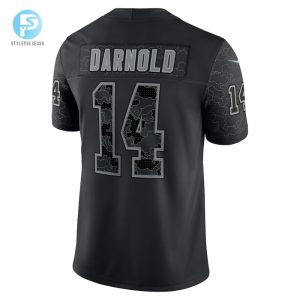 Mens Carolina Panthers Sam Darnold Nike Black Rflctv Limited Jersey stylepulseusa 1 4