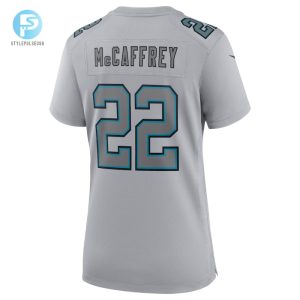 Womens Carolina Panthers Christian Mccaffrey Nike Gray Atmosphere Fashion Game Jersey stylepulseusa 1 2