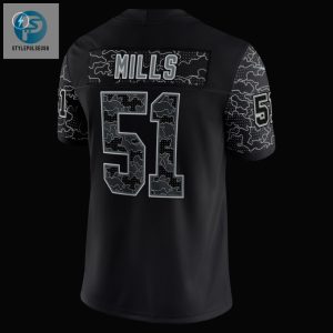 Mens Carolina Panthers Sam Mills Nike Black Retired Player Rflctv Limited Jersey stylepulseusa 1 5