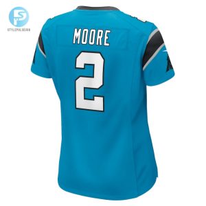 Womens Carolina Panthers D.J. Moore Nike Blue Game Jersey stylepulseusa 1 2