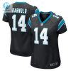 Womens Carolina Panthers Sam Darnold Nike Black Game Jersey stylepulseusa 1