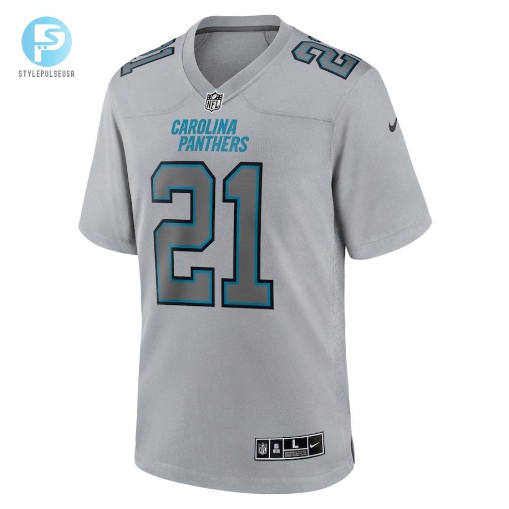 Mens Carolina Panthers Jeremy Chinn Nike Gray Atmosphere Fashion Game Jersey 