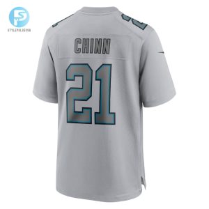 Mens Carolina Panthers Jeremy Chinn Nike Gray Atmosphere Fashion Game Jersey stylepulseusa 1 2