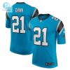 Mens Carolina Panthers Jeremy Chinn Nike Blue Vapor Limited Jersey stylepulseusa 1