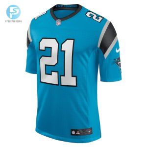 Mens Carolina Panthers Jeremy Chinn Nike Blue Vapor Limited Jersey stylepulseusa 1 1