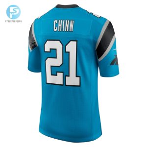 Mens Carolina Panthers Jeremy Chinn Nike Blue Vapor Limited Jersey stylepulseusa 1 2