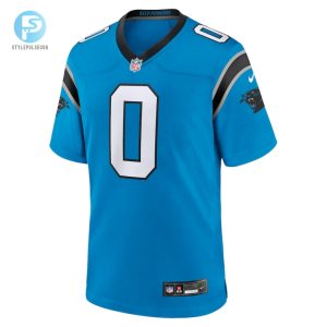 Mens Carolina Panthers Brian Burns Nike Blue Alternate Game Jersey stylepulseusa 1 1