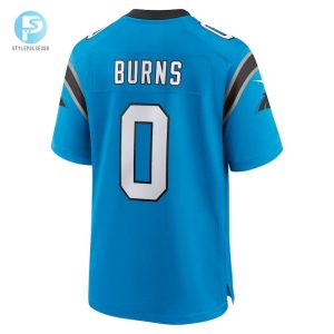 Mens Carolina Panthers Brian Burns Nike Blue Alternate Game Jersey stylepulseusa 1 2