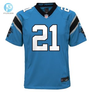 Youth Carolina Panthers Jeremy Chinn Nike Blue Game Jersey stylepulseusa 1 1