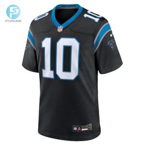 Mens Carolina Panthers Johnny Hekker Nike Black Team Game Jersey stylepulseusa 1 1