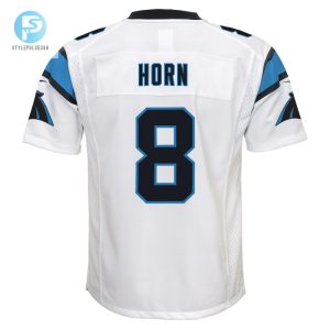 Youth Carolina Panthers Jaycee Horn Nike White Game Jersey stylepulseusa 1 2