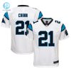 Youth Carolina Panthers Jeremy Chinn Nike White Game Jersey stylepulseusa 1