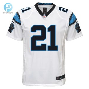 Youth Carolina Panthers Jeremy Chinn Nike White Game Jersey stylepulseusa 1 1