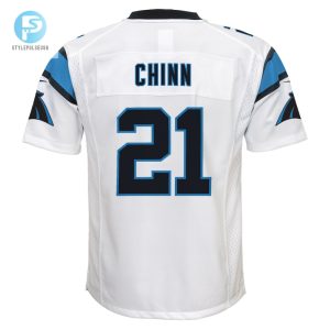 Youth Carolina Panthers Jeremy Chinn Nike White Game Jersey stylepulseusa 1 2