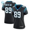 Womens Carolina Panthers Steve Smith Sr. Nike Black Retired Player Game Jersey stylepulseusa 1