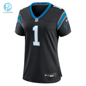 Womens Carolina Panthers Number 1 Mom Nike Black Game Jersey stylepulseusa 1 1