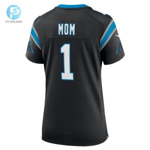 Womens Carolina Panthers Number 1 Mom Nike Black Game Jersey stylepulseusa 1 2