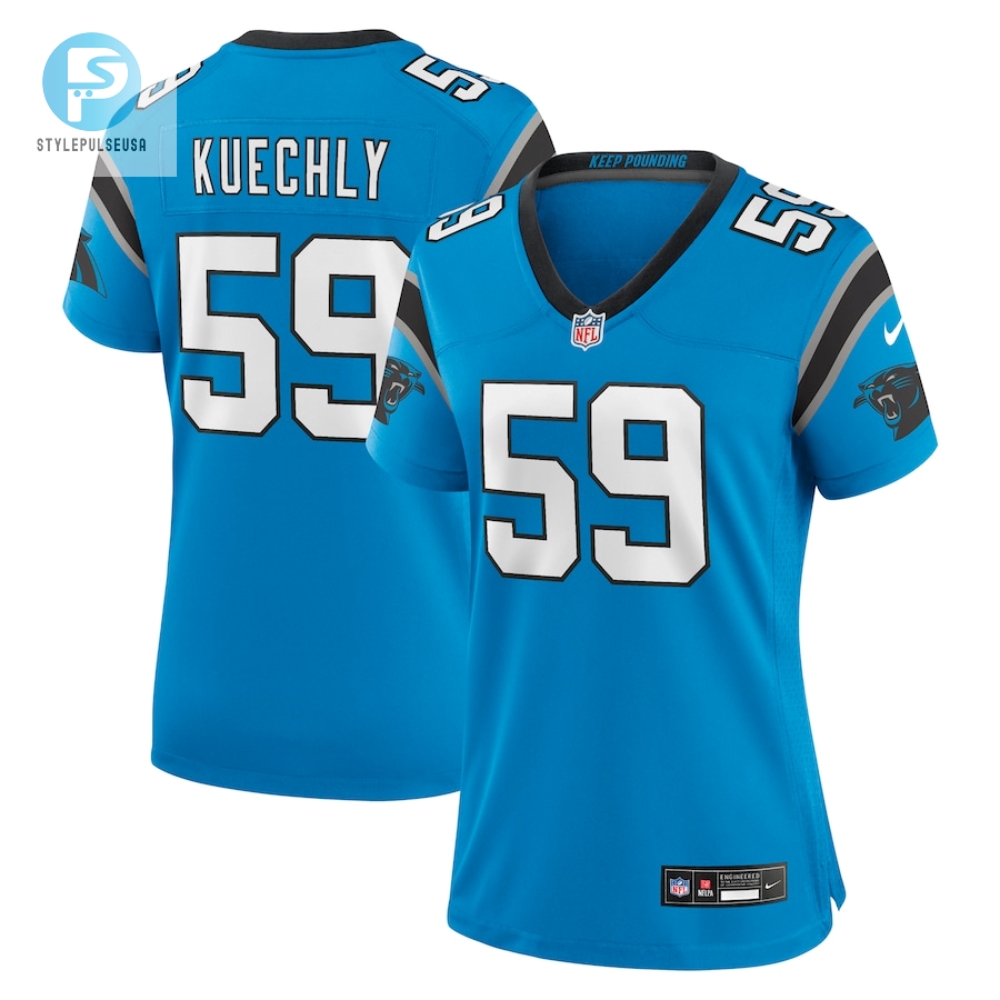 Womens Carolina Panthers Luke Kuechly Nike Blue Retired Player Game Jersey stylepulseusa 1