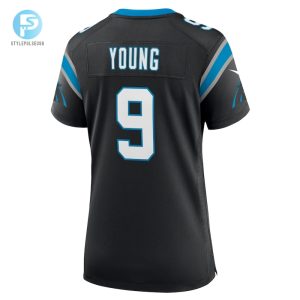 Womens Carolina Panthers Bryce Young Nike Black Team Game Jersey stylepulseusa 1 2