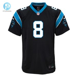 Youth Carolina Panthers Jaycee Horn Nike Black Game Jersey stylepulseusa 1 1