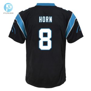 Youth Carolina Panthers Jaycee Horn Nike Black Game Jersey stylepulseusa 1 2