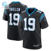 Mens Carolina Panthers Adam Thielen Nike Black Team Game Jersey stylepulseusa 1