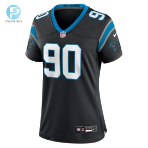 Womens Carolina Panthers Julius Peppers Nike Black Retired Player Game Jersey stylepulseusa 1 1