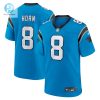 Mens Carolina Panthers Jaycee Horn Nike Blue Alternate Game Jersey stylepulseusa 1