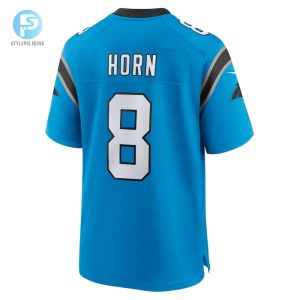 Mens Carolina Panthers Jaycee Horn Nike Blue Alternate Game Jersey stylepulseusa 1 2