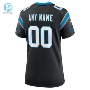 Womens Carolina Panthers Nike Black Custom Game Jersey stylepulseusa 1 2