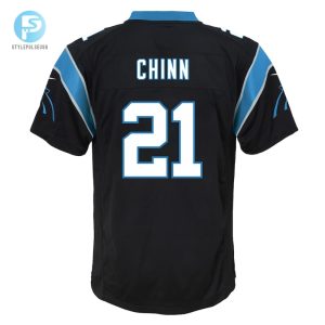 Youth Carolina Panthers Jeremy Chinn Nike Black Game Jersey stylepulseusa 1 2