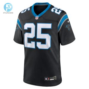 Mens Carolina Panthers Xavier Woods Nike Black Team Game Jersey stylepulseusa 1 1