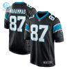 Mens Carolina Panthers Muhsin Muhammad Nike Black Retired Player Jersey stylepulseusa 1