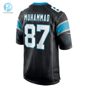 Mens Carolina Panthers Muhsin Muhammad Nike Black Retired Player Jersey stylepulseusa 1 2