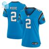 Womens Carolina Panthers D.J. Moore Nike Blue Player Jersey stylepulseusa 1