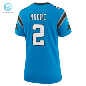 Womens Carolina Panthers D.J. Moore Nike Blue Player Jersey stylepulseusa 1 2